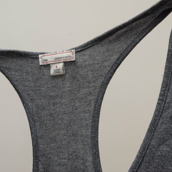 GREY RACERBACK WRAP DRESS - Picture 4 of 4